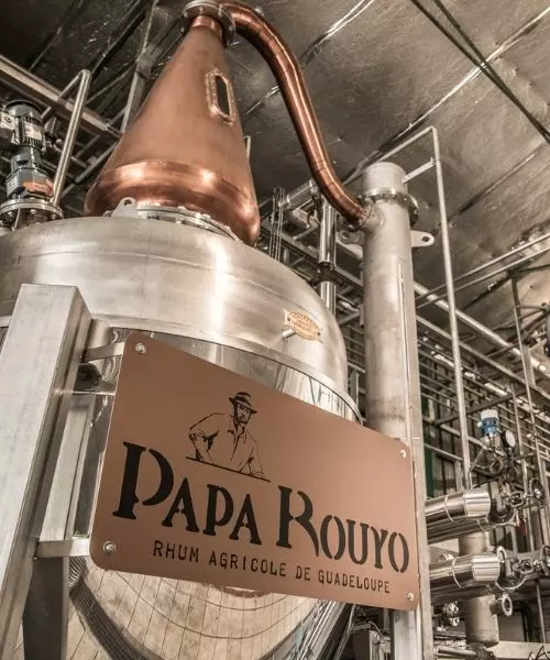 Savoir Faire Alambic Distillerie papa rouyo Rhum Guadeloupe